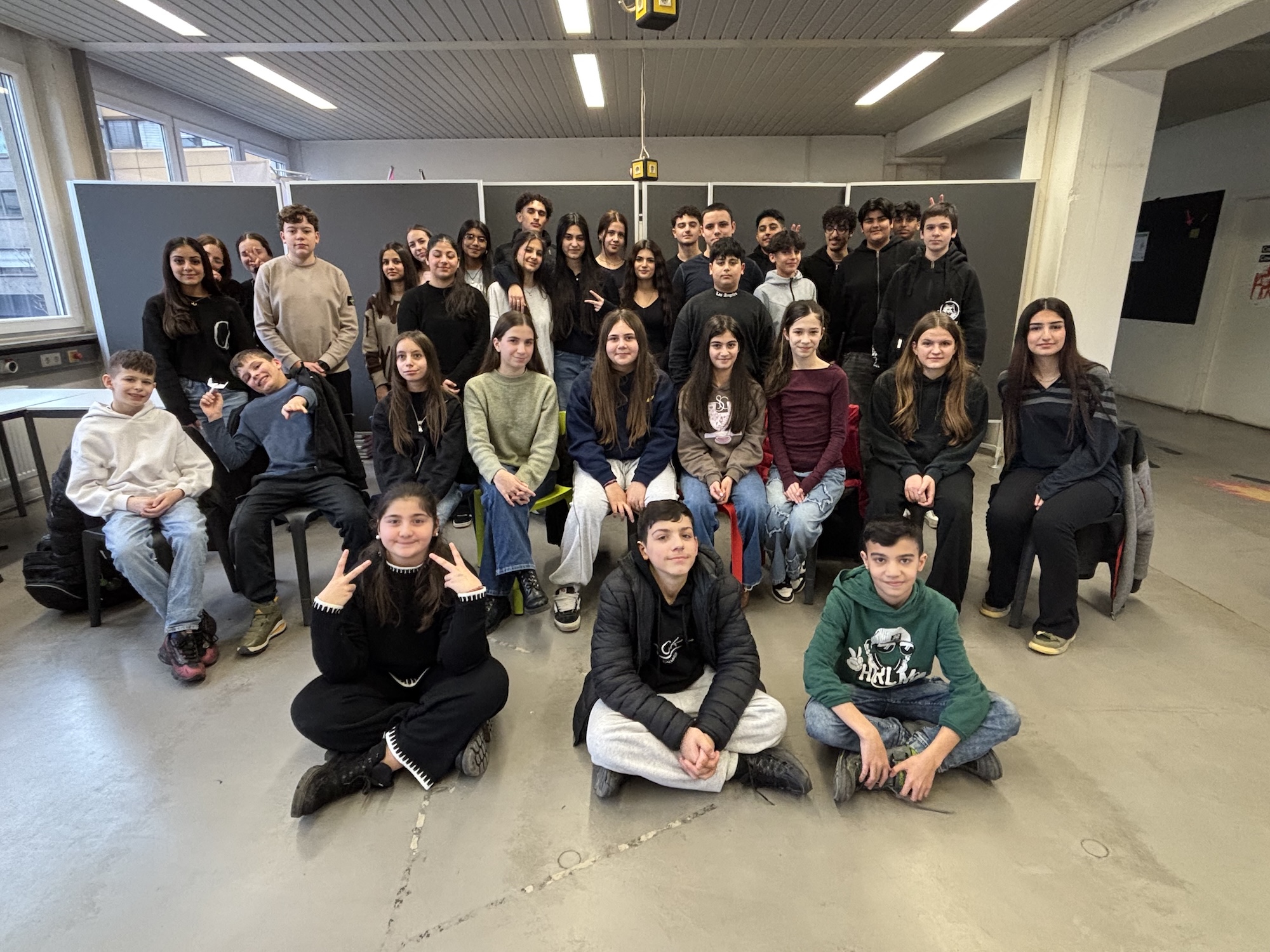 Alle Klassensprecherinnen und Klassensprecher 2025/2026 beim SMV-Tag im Januar 2026